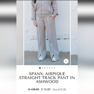 NWOT Spanx Ashwood Straight Track Pant